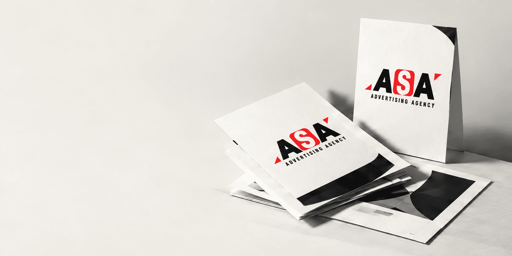 ASA brand campaign print materials